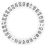 Open 6 & 9 Date wheel