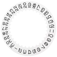 Open 6 & 9 Date wheel
