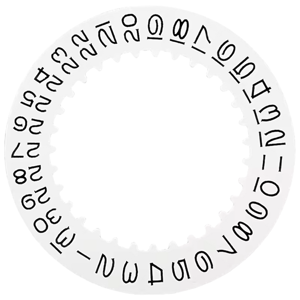 Open 6 & 9 Date wheel